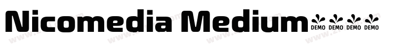 Nicomedia Medium字体转换 Nicomedia Medium字体转换
